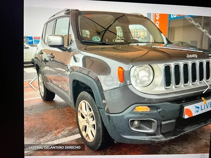 Usado Jeep Renegade Limited 140 CV (102 kW) 2016 Negro SUV