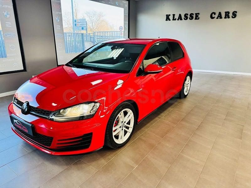 Usado VW Golf VII GTD 184 CV (135 kW) 2015 Rojo Berlina