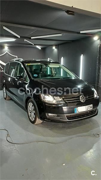 Usado VW Sharan Sportline 150 CV (110 kW) 2016 Negro Monovolumen