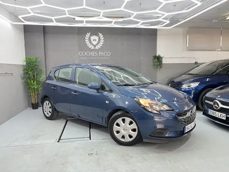 Usado Opel Corsa Color Edition 90 CV (66 kW) 2016 Azul Utilitario