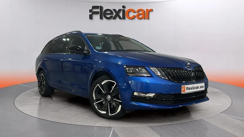 Usado Skoda Octavia Style 190 CV (139 kW) 2018 Azul Familiar