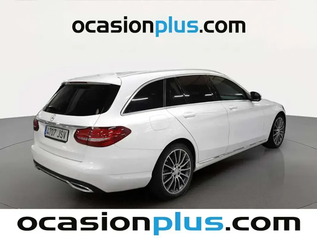 Usado Mercedes C220 170 CV (125 kW) 2016 Blanco Familiar