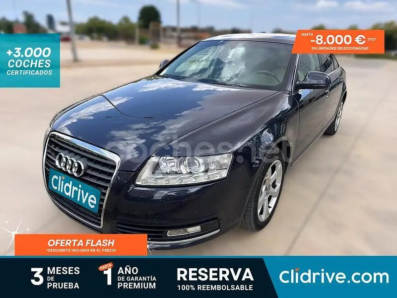 Usado Audi A6 Premium 170 CV (125 kW) 2010 Azul Berlina