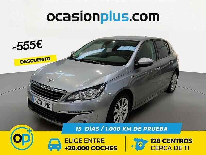 Usado Peugeot 308 Style 130 CV (95 kW) 2016 Gris