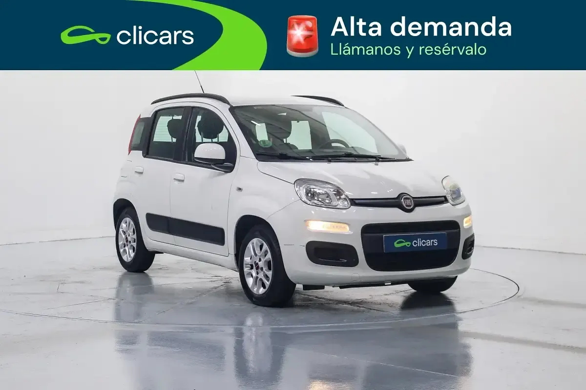 Usado Fiat Panda Lounge 69 CV (50 kW) 2016 Blanco Utilitario