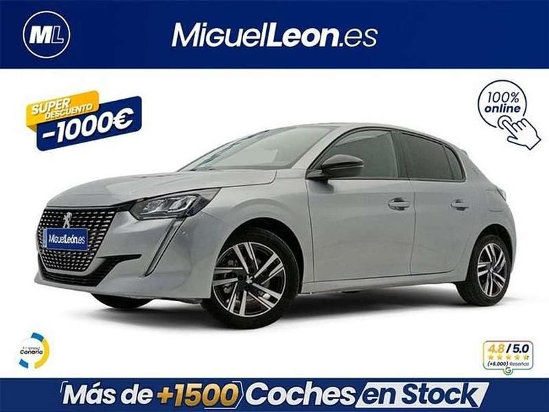 Usado Peugeot 208 Allure 102 CV (75 kW) 2023 Blanco Utilitario