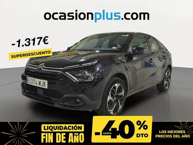 Negro Usado 2023 Citroën C4 Feel Berlina | 14.490 € (Buen precio) - Imagen 1/4