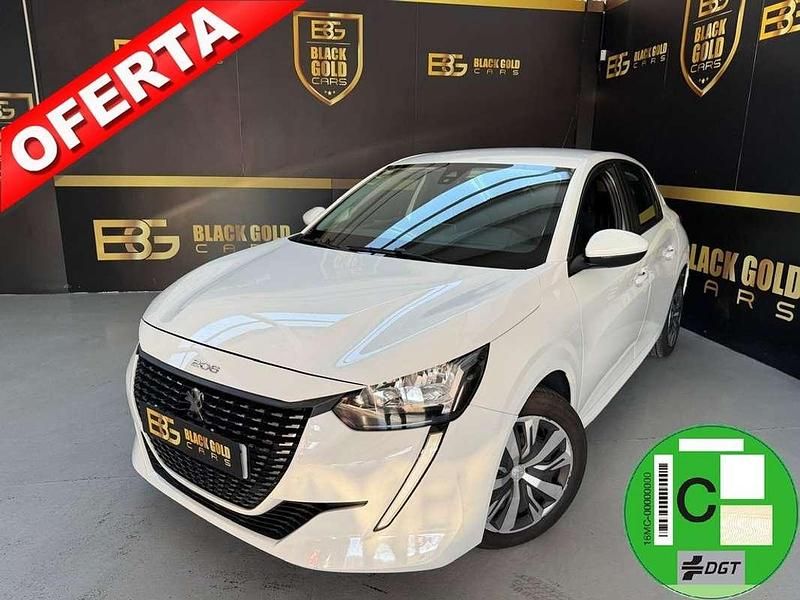 Blanco Usado 2020 Peugeot 208 Active Utilitario | 9990 € (Buen precio) - Imagen 1/4