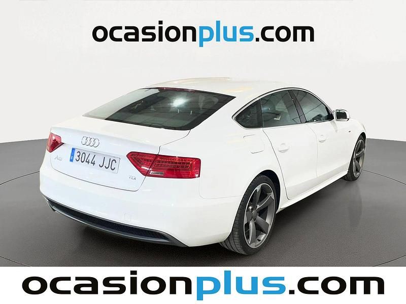 Usado Audi A5 Sportback S-Line 150 CV (110 kW) 2015 Blanco Utilitario