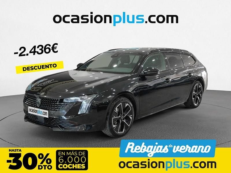 Negro Usado 2024 Peugeot 308 GT Familiar | 26.800 € (Precio justo) - Imagen 1/4