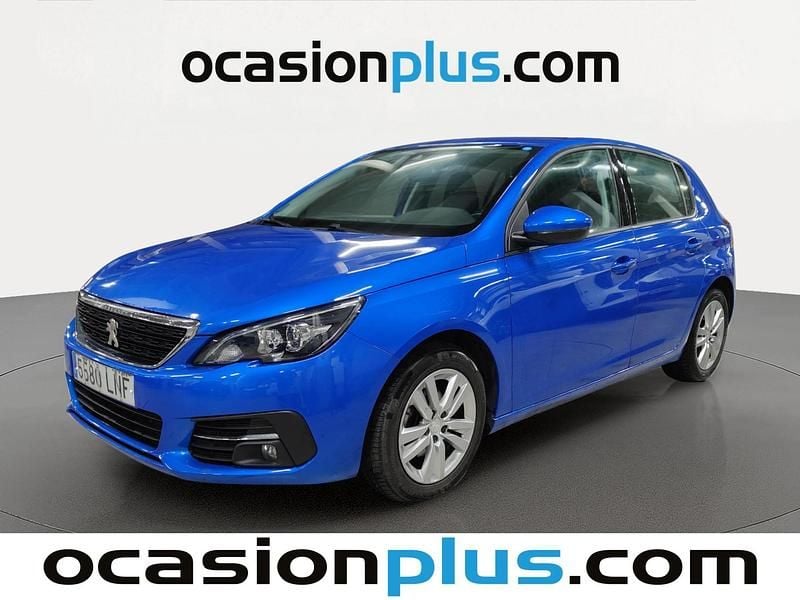 Azul Usado 2021 Peugeot 308 Active Utilitario | 9955 € (Super precio) - Imagen 1/4