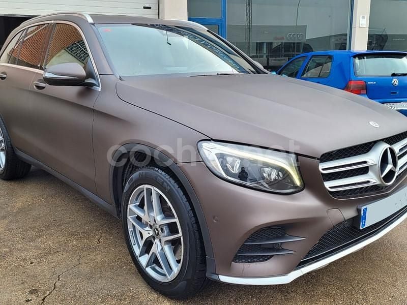 Usado Mercedes GLC250 204 CV (150 kW) 2018 Marrón SUV