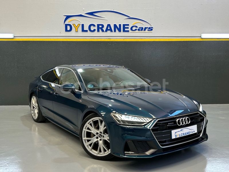 Azul Usado 2021 Audi A7 Sportback S-Line Utilitario | 49.900 € (Precio justo) - Imagen 1/4