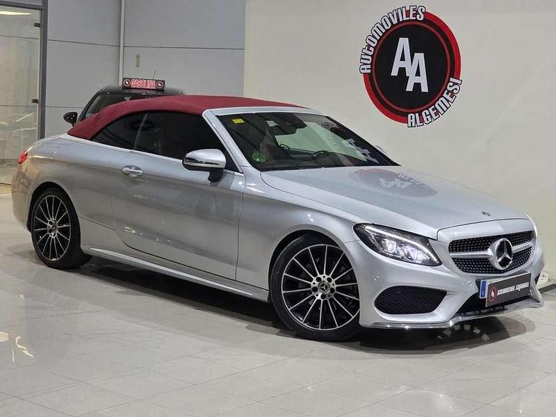 Gris Usado 2018 Mercedes C220 Descapotable | 32.990 € (Precio justo) - Imagen 1/4
