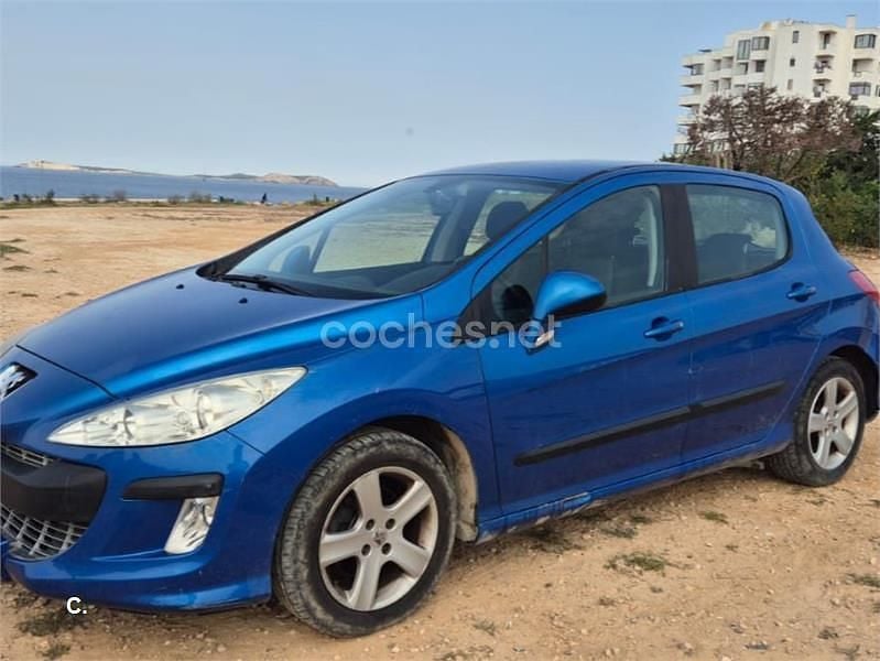 Usado Peugeot 308 Sport 110 CV (80 kW) 2008 Azul Berlina
