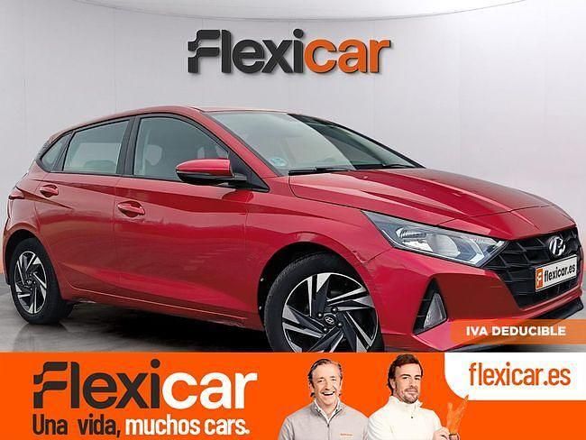 Rojo Usado 2021 Hyundai i20 | 12.990 € (Un poco caro) - Imagen 1/4
