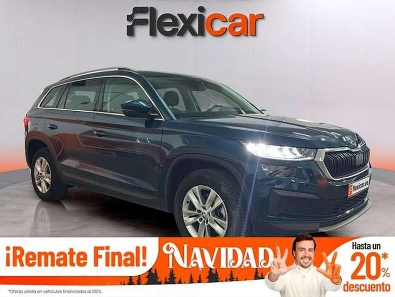 Azul Usado 2022 Skoda Kodiaq Ambition SUV | 23.990 € (Super precio) - Imagen 1/4