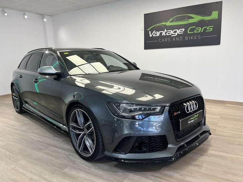 Usado Audi RS6 Exclusive 560 CV (411 kW) 2014 Gris / plata Familiar