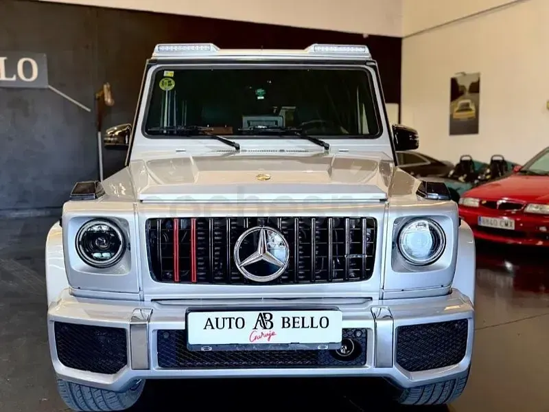 Usado Mercedes G350 211 CV (155 kW) 2012 Gris / plata SUV