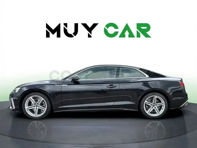 Usado Audi A5 S-Line 163 CV (119 kW) 2021 Negro Coupe