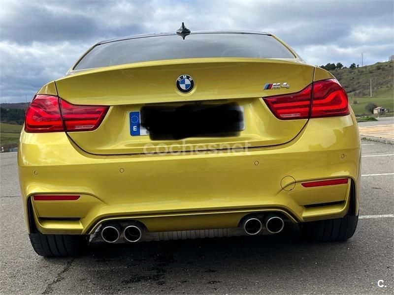 Amarillo Usado 2018 BMW M4 Coupe | 59.800 € (Precio justo) - Imagen 1/4