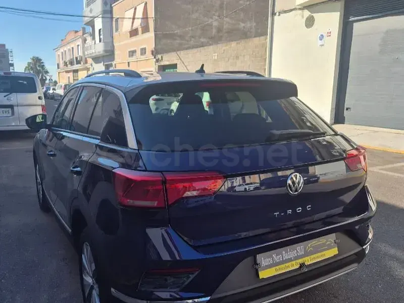 Usado VW T-Roc Advance 150 CV (110 kW) 2019 Azul SUV