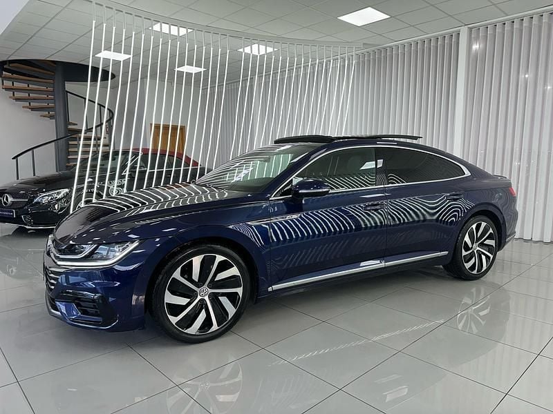 Usado VW Arteon R-line 190 CV (139 kW) 2020 Azul