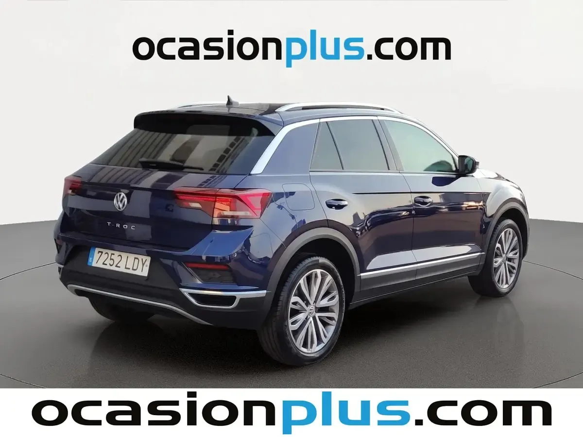 Usado VW T-Roc Sportline 150 CV (110 kW) 2020 Azul SUV