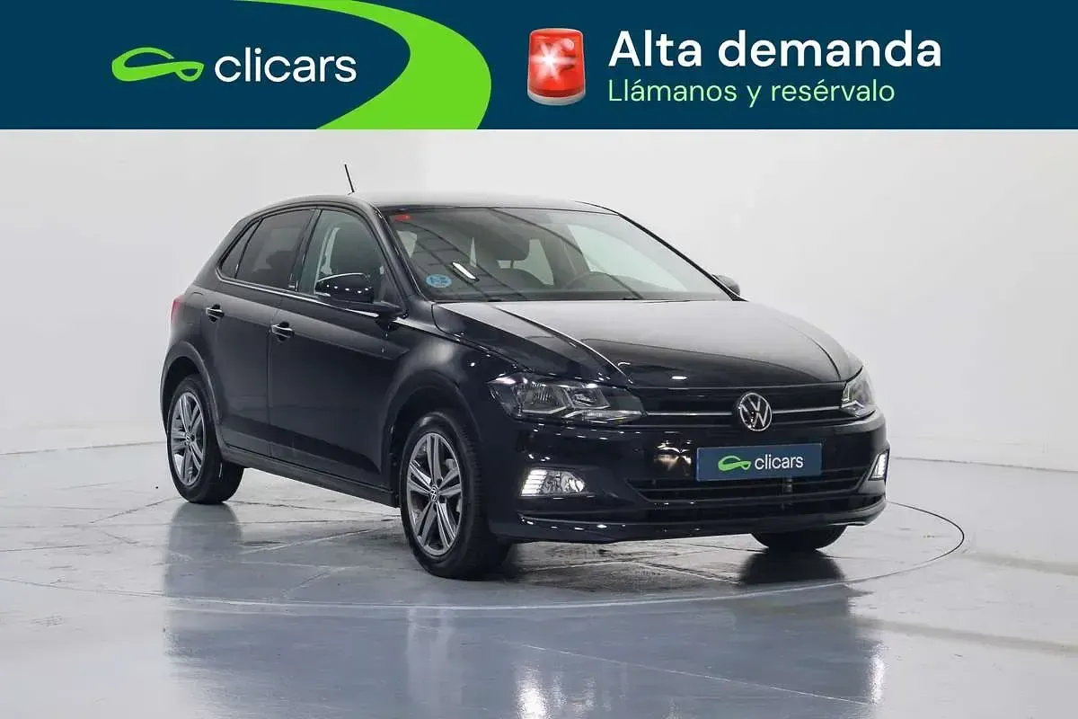 Usado VW Polo Advance 95 CV (69 kW) 2021 Negro Utilitario