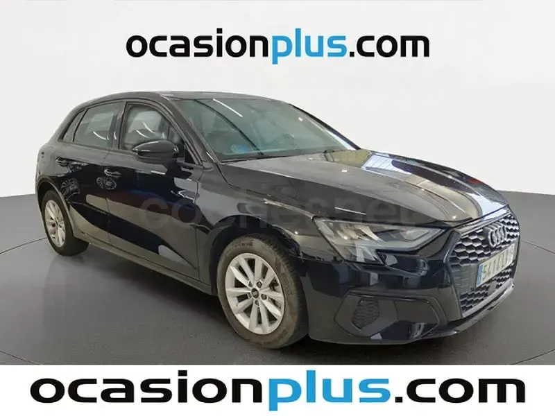 Usado Audi A3 110 CV (80 kW) 2022 Negro Berlina