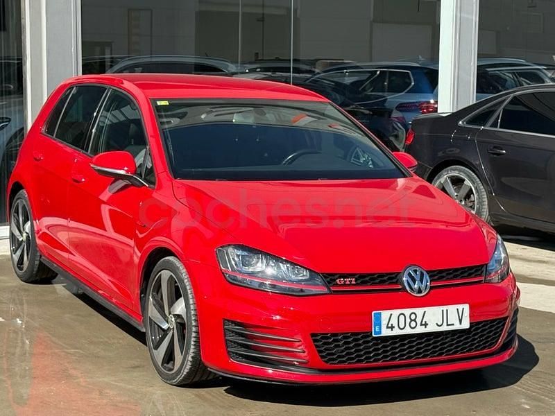Usado VW Golf VII GTI 220 CV (161 kW) 2015 Rojo Berlina