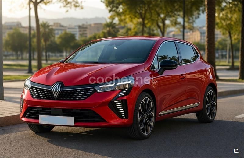 Usado Renault Clio V Techno 143 CV (105 kW) 2024 Rojo Berlina