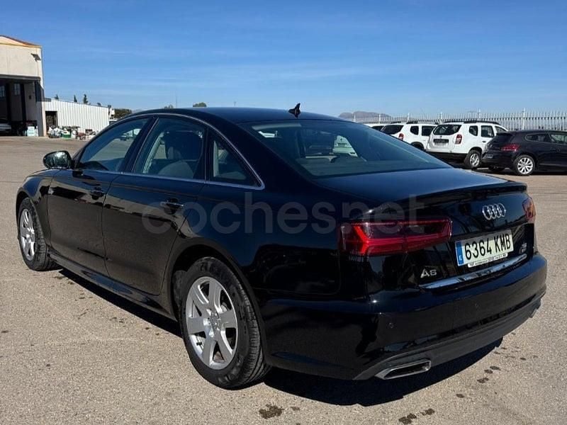 Usado Audi A6 190 CV (139 kW) 2018 Negro Berlina