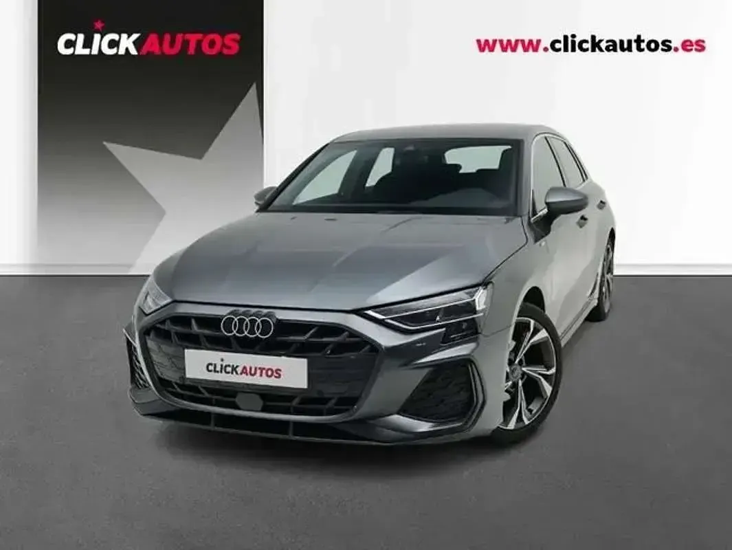 Brugt Audi A3 S-Line 150 HK (110 kW) 2025 Grå Sedan