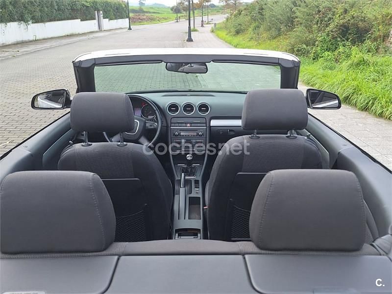 Usado Audi A4 Cabriolet 163 CV (119 kW) 2007 Negro Descapotable