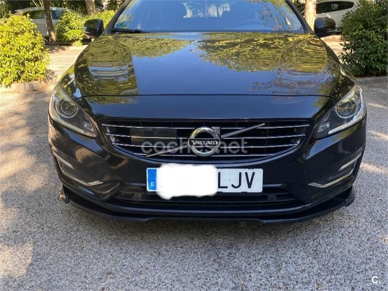 Negro Usado 2015 Volvo V60 Familiar | 15.800 € (Un poco caro) - Imagen 1/4