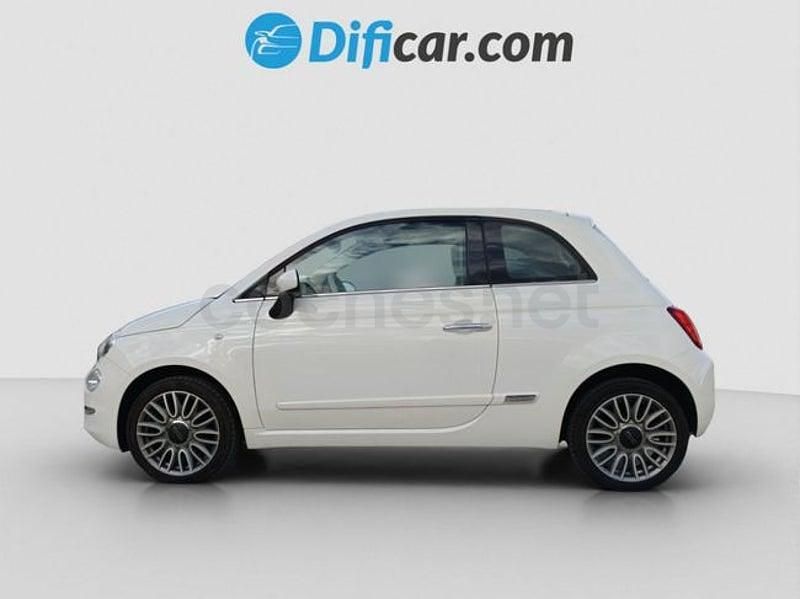Usado Fiat 500C Lounge 69 CV (50 kW) 2017 Blanco Descapotable