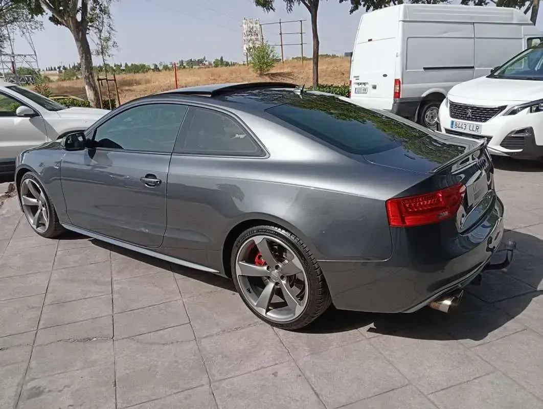 Usado Audi A5 S-Line 245 CV (180 kW) 2015 Gris Coupe
