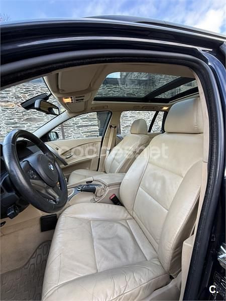 Usado BMW 520 163 CV (119 kW) 2006 Azul Familiar