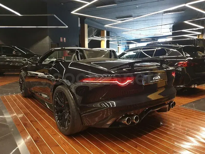 Usado Jaguar F-Type S 495 CV (364 kW) 2013 Negro Descapotable