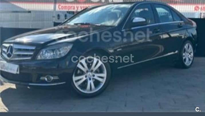 Usado Mercedes C180 Elegance 143 CV (105 kW) 2007 Negro Berlina
