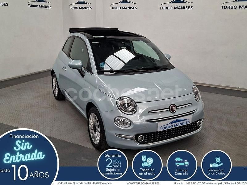 Verde Usado 2024 Fiat 500C Dolcevita Descapotable | 14.990 € (Precio justo) - Imagen 1/4