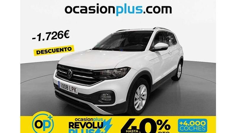 Usado VW T-Cross Advance 110 CV (80 kW) 2021 Blanco SUV