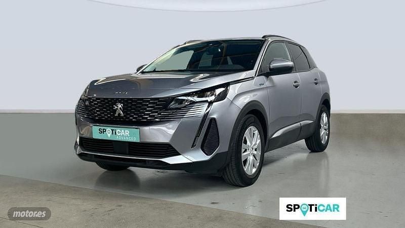Gris Usado 2021 Peugeot 3008 Style SUV | 18.900 € (Precio justo) - Imagen 1/4