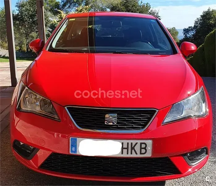 Usado Seat Ibiza SC Style 90 CV (66 kW) 2012 Rojo Utilitario