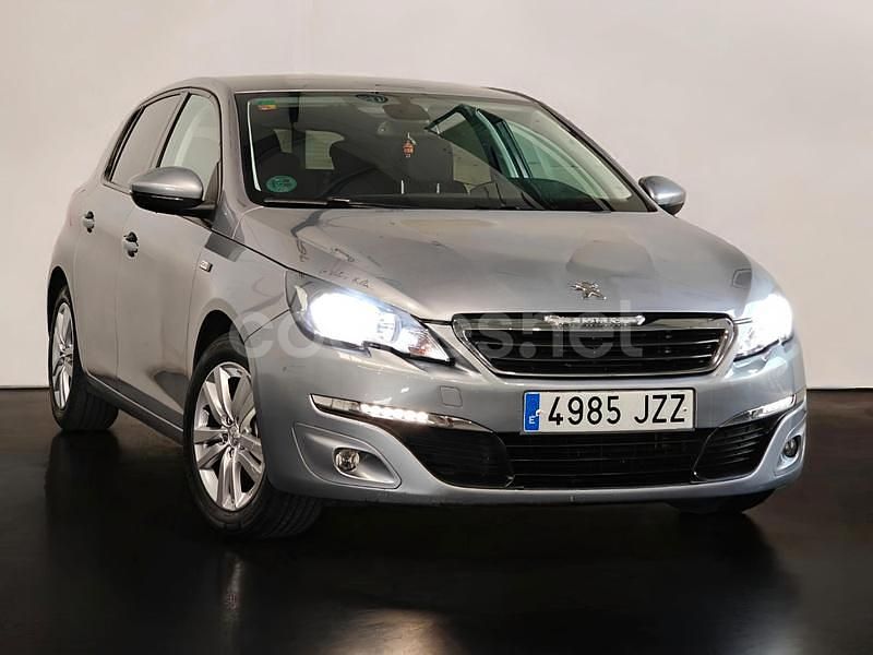 Gris / plata Usado 2017 Peugeot 308 Style Berlina | 6895 € (Super precio) - Imagen 1/4