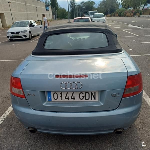 Usado Audi A4 Cabriolet 163 CV (119 kW) 2005 Azul Descapotable