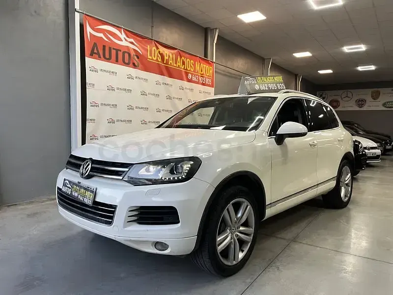 Usado VW Touareg 245 CV (180 kW) 2012 Blanco SUV