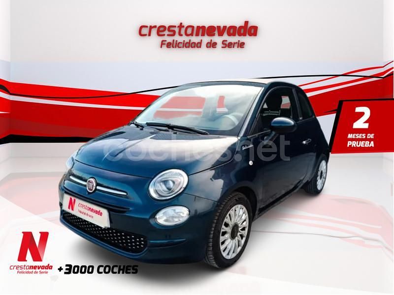 Azul Usado 2022 Fiat 500C Dolcevita Descapotable | 12.490 € (Precio justo) - Imagen 1/4