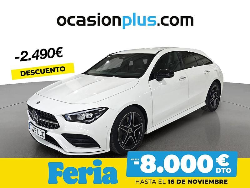 Blanco Usado 2019 Mercedes CLA200 Familiar | 27.390 € (Precio justo) - Imagen 1/4